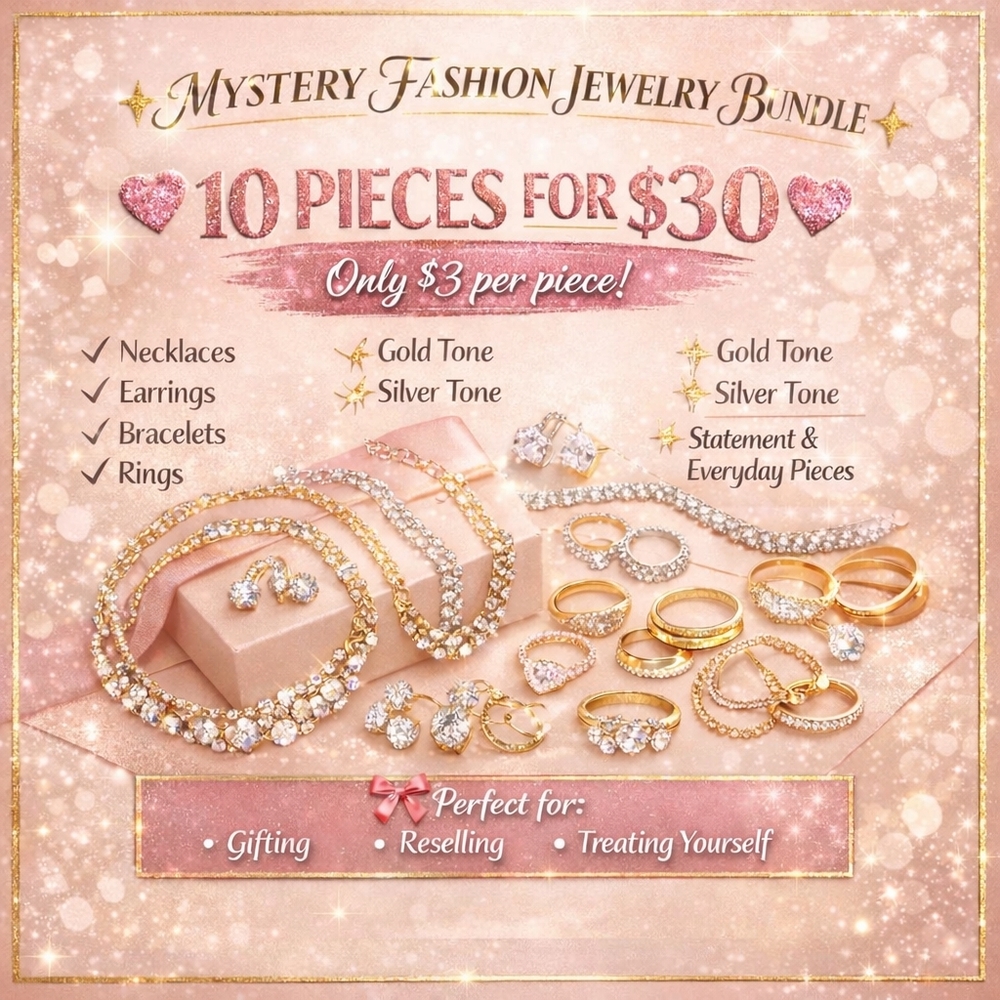 10 For $30 Mystery Jewelry Bundle